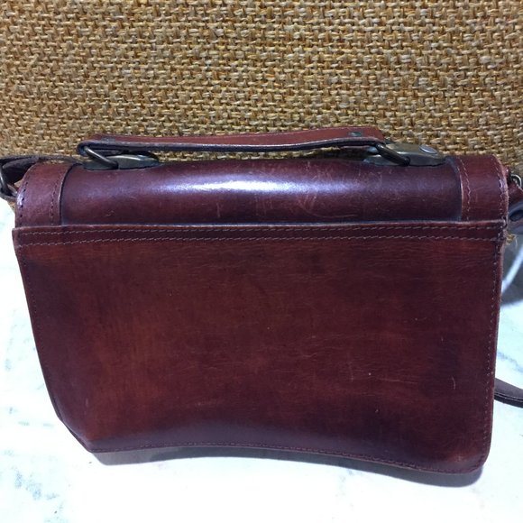 VINTAGE SADDLE CAIMAN LEATHER HANDBAGS - Picture 3 of 8